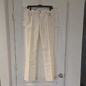 Nwt! Gap Low Rise Boot Cut White Jeans 4